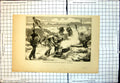 Antique Old Print Prussian Advanced Works Before Paris Cooking Trenches 1870