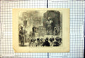 Old Antique Print Rubens Festival Antwerp Inauguration Bust Museum 1877 19th