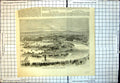 Original Old Antique Print Cork Park Races Grand National Steeplechase