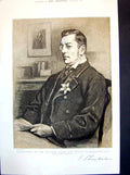 Antique Print Celebrities The Day The Right Hon. Joseph Chamberlain Mp 1889