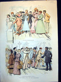 Old John Bull'S Trip To The Continent Last View Pier Procession Aboard