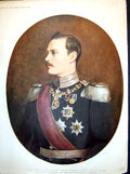 Old H.R.H. Ernest Louis Charles Albert William Grand Duke Hesse 1894 Victorian
