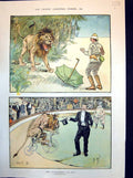 Old Superiority Man ActLion Emerges JungleIs Tricycling Zoo 1892