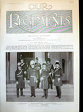 Antique Print R.A. Field Artillery Staff Woolwich Porton Camp Wareham Party