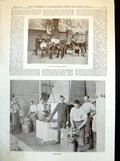 Old Print Barrack Square Forge Saddle Inspection Reg Corp Maj Scott 1898 19th