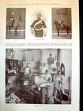 Old Antique Print Trumpeter Saddler'S Shop Gymnasium Sergeant'S Mess 1898 19th