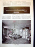Antique Print Royal Scots Greys Sword Anteroom Troop In Marching Order 1898