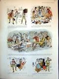 Old Print Jone'S Romance Trip Continent Brigands Brookes Soap Advert1894 19th