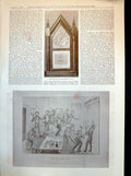 Antique Old Print Connaught Rangers Clock Lark Capture Jingling Johnnie 1898