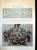 Antique Old Print Connaught Rangers Officers Chair From Sebastopol Mess 1898