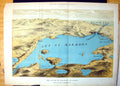 Old Sketch Map Dardanelles To Bosphorus Positions British Fleet 1878 Victorian