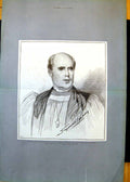 Antique Old Print The Rt Hon And Most Rev Rt Davidson Archbishop Canterbury