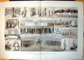 Antique Old Print Drummer 42Nd Highlanders Trooper Camel Corps Voltigeur 1889
