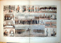 Antique Print Military Life Aldershot Sandhurst Inspection Parade Pipe 1891