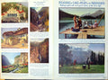 Antique Old Print Swiss Alps Bathing Golf Landscapes Geneva Lake Lucerne 1927