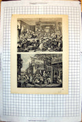 Old The Feast Canvass Signboarddrinking Eating Outdoors Inside Hats 165J