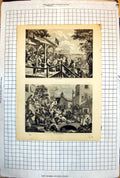 Old The Polling Chairing Members Music Pigs Beating Sticks Wigs Flag 166J