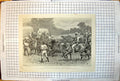 Old Print Matabele Revolt Shangani River After Engagement Cattle 1896 200J 19th
