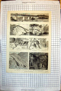 Old Discovery GTransvaal South Africa Kimberley Sheba Shoot 1887 209J Victorian