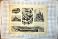Antique Print Central Eastern Europe Marmots Breslau Jaujac Moscow 1889 242J
