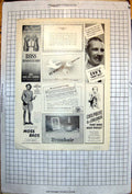 Antique Old Print Adverts Jodhpurs Binoculars Eno'S Fruit Salt Drambuie 1944