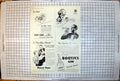 Antique Print Adverts Fly Sas Noilly Prat French Vermouth Booth'S Gin 1951 20th