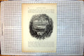 Antique Old Print Picturesque Europe Windermere Ambleside Lake Trees Cattle