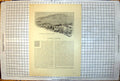 Old Print Asolo Looking North From Drawing HE Tidmarsh Hills Beyond 1890 19th