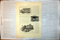 Old Print Swallows Gathering Apollo Theatre Wash House Fontane Trevi 1896 19th