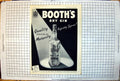 Antique Old Print Advertisement Booth'S Dry Gin Bottle Spotlight Tatler 1941