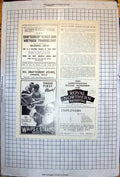 Antique Print Adverts Support Waifs Strays Shaftesbury Homes Hospitals 1934