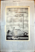 Old Advert Standard Cars The Flying Standard British BuiltDoor 1935