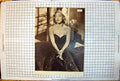 Antique Old Print Lady Sequinned Dress Bracelet Portrait Tatler October 1950