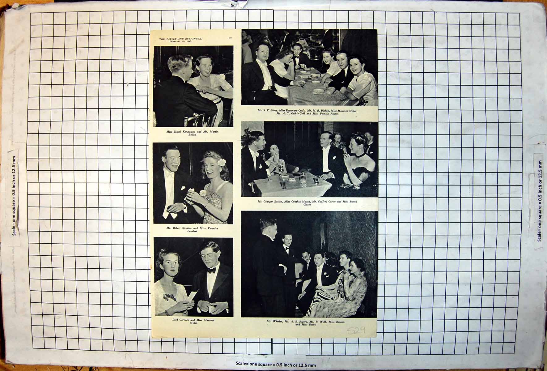 Old Lord Garnock Miss M Miller Robert Stratton Veronica Lambert 1946 20th