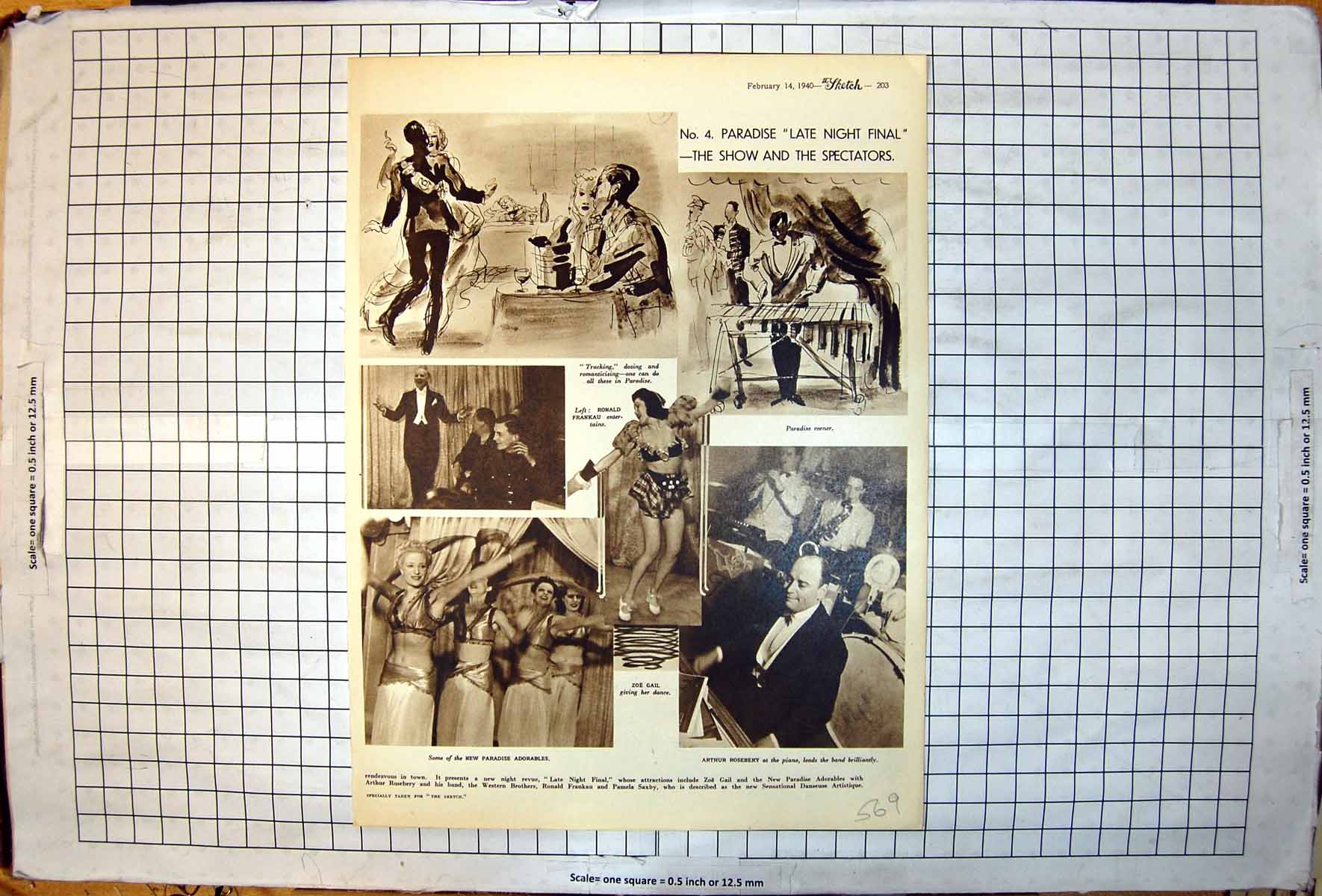 Old Paradise Late Night Final Show Z Gail New Adorables R Frankau 1940 20th