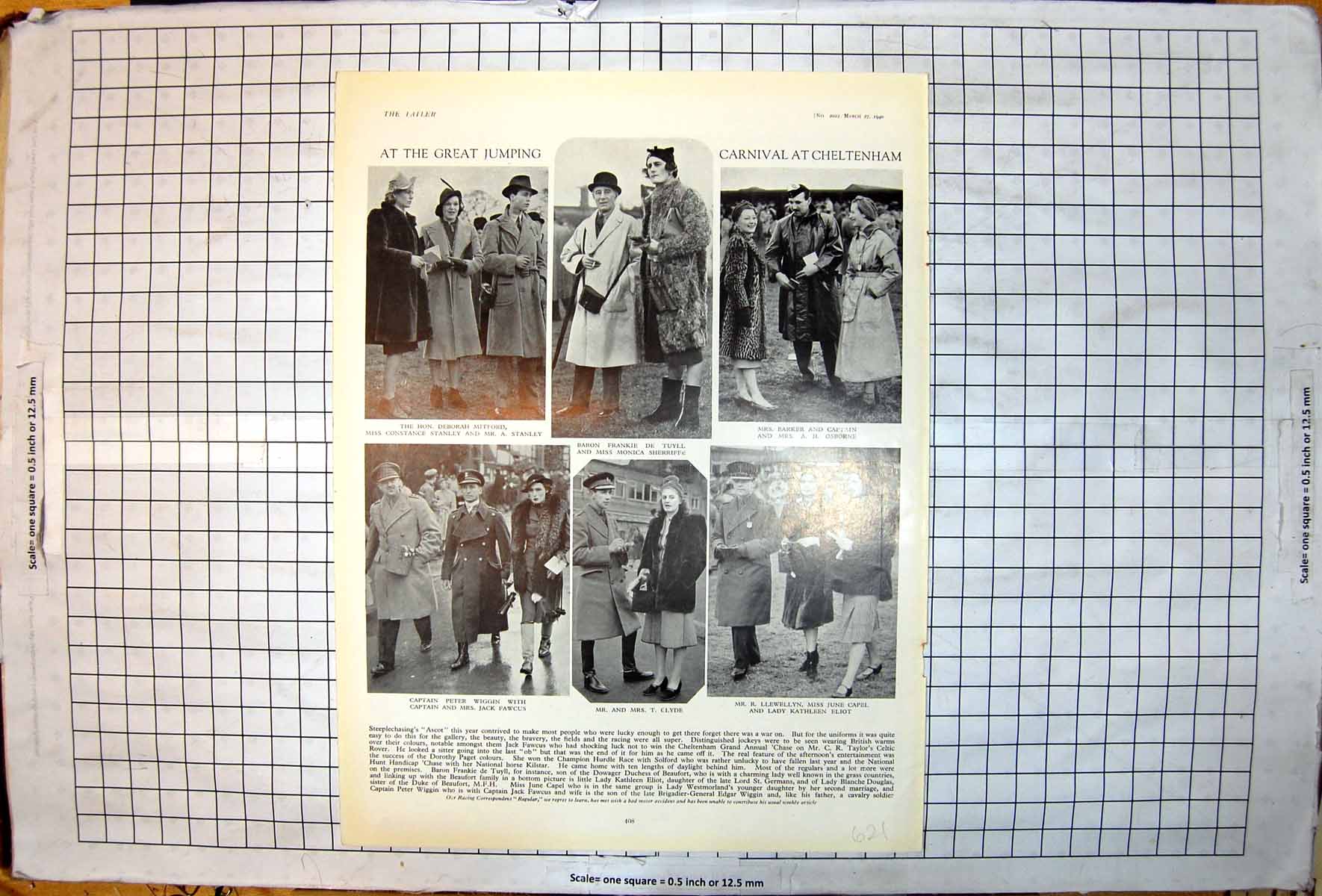 Old Jumping Carnival Cheltenham Baron Frankie De Tuyll Lady K Eliot 1940 20th