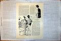 Antique Old Print Tom Titt Caricature Death Stalks Circus Stanley Vilven 1938