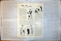 Antique Old Print Tom Titt Sketches Theatre Googie Withers John Clements 1943