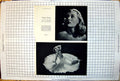 Antique Old Print Greta Gynt Norwegian Dancer Film Star Portrait Dress 1941