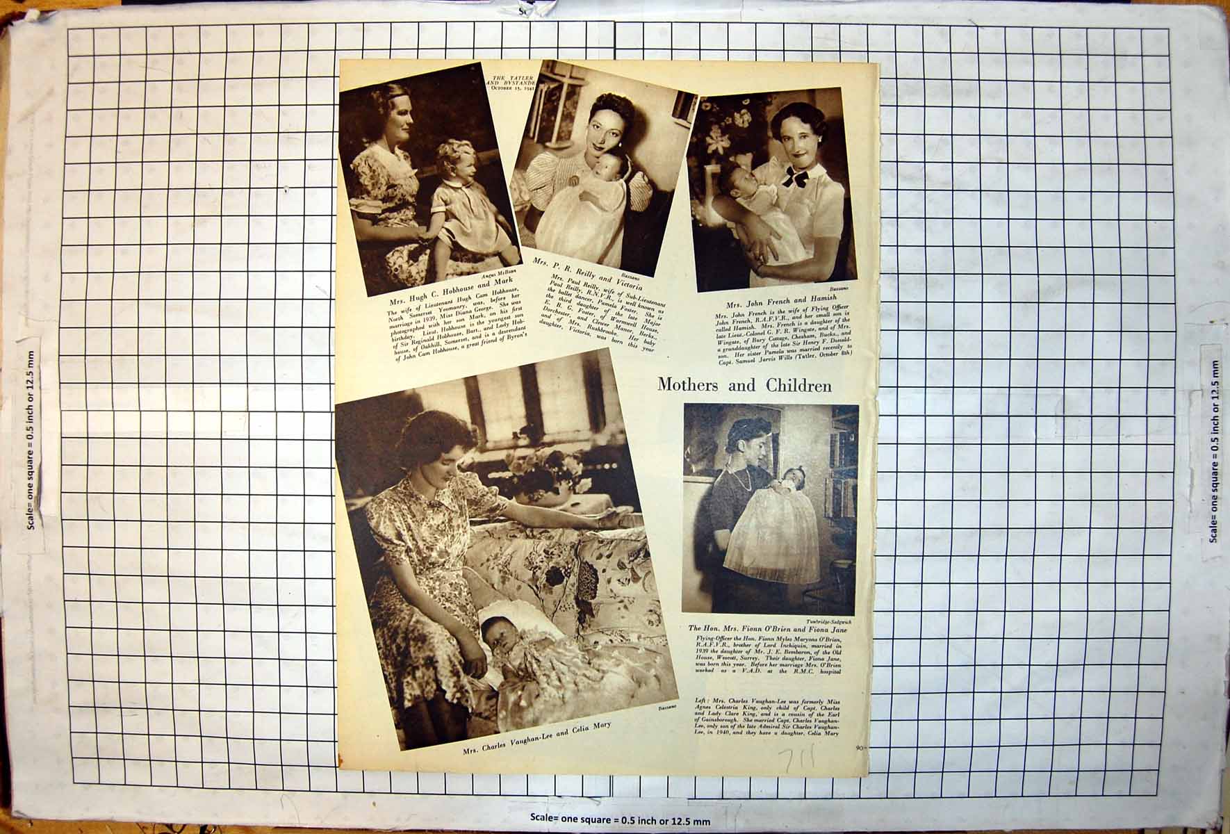Old Mothers Children Hobhouse Reilly French O'Brien Vaughan-Lee 1941 20th
