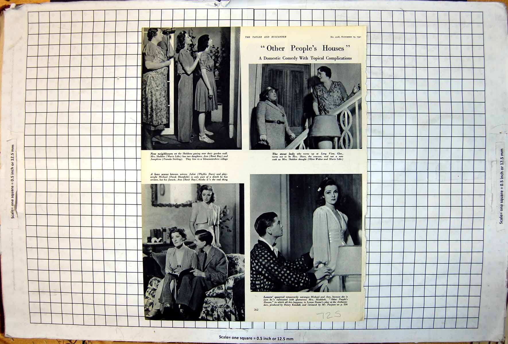 Old Other People Houses Scenes Marie Lohr Pamela Stirling P Dare 1941 20th