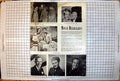 Antique Print Lou Costello Fred Astaire Ginger Rogers Lemaire Deanna Durbin