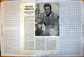 Antique Old Print Dennis Morgan Profile Warners Popular Star With Model Ship