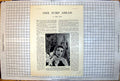 Old Print New Portrait Miss Diana Bulteel Brasses Flowers Coat Arms 1939 20th