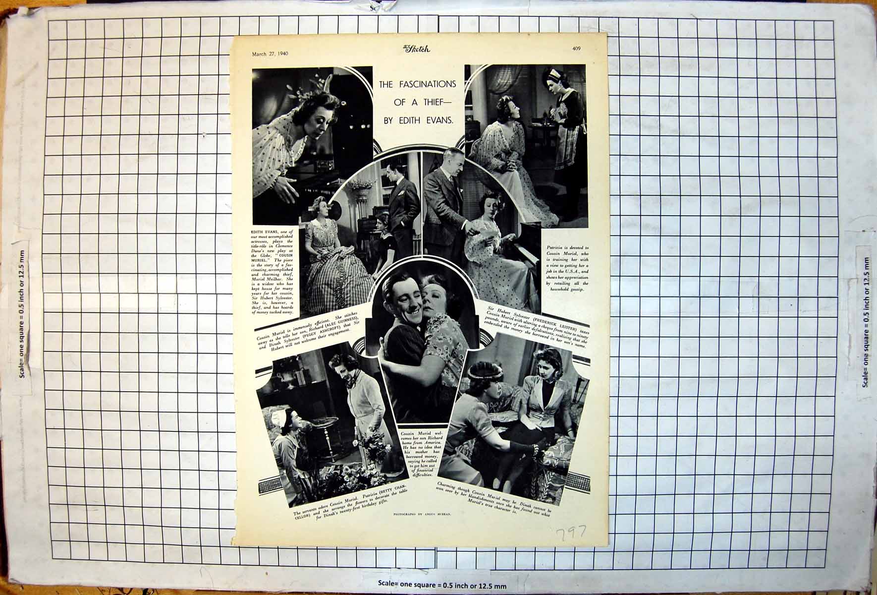 Old Fascinations Thief Edith Evans Alec Guinness Peggy Ashcroft 1940 20th