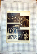 Antique Print Cabarets Wartime London Piccadilly Les Dix Jeunes Filles 1940