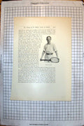 Old Theory Game Doubles Tennis Samuel R Neel Davis'S Twist Service 19 20th