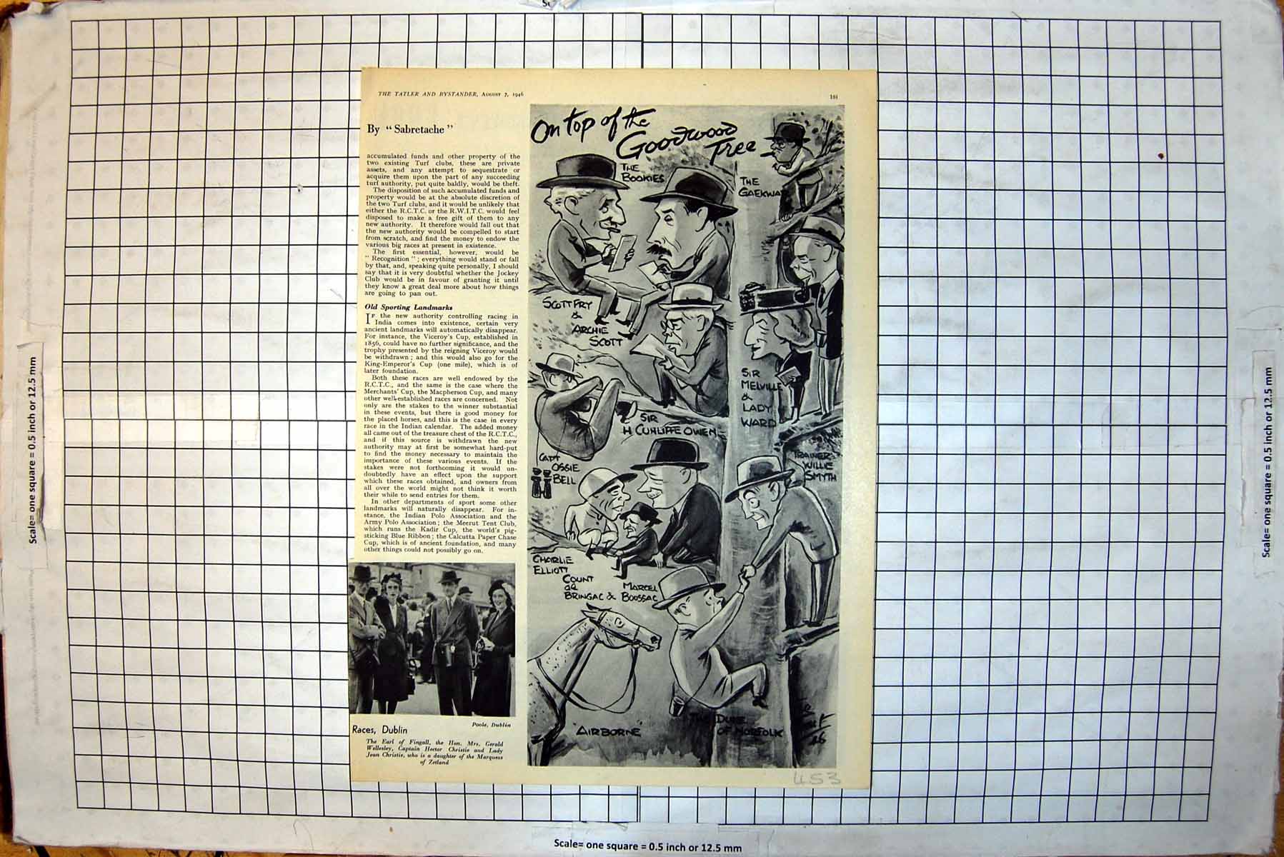 Old Goodwood Free Earl Fingall Capt Hector Christie Ostrich Zoo 1946 20th