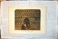 Original Old Antique Print Screen West Front Exeter Cathedral Sculptures Walls