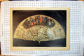 Old Print Fan Eventail Paper Paint Decorated Monture De Nacre Duvelleroy
